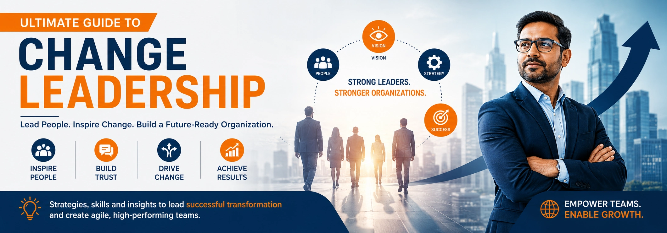 Ultimate Guide to Change Leadership: How Modern Leaders Build Organizations That Adapt, Grow, and Stay Competitive