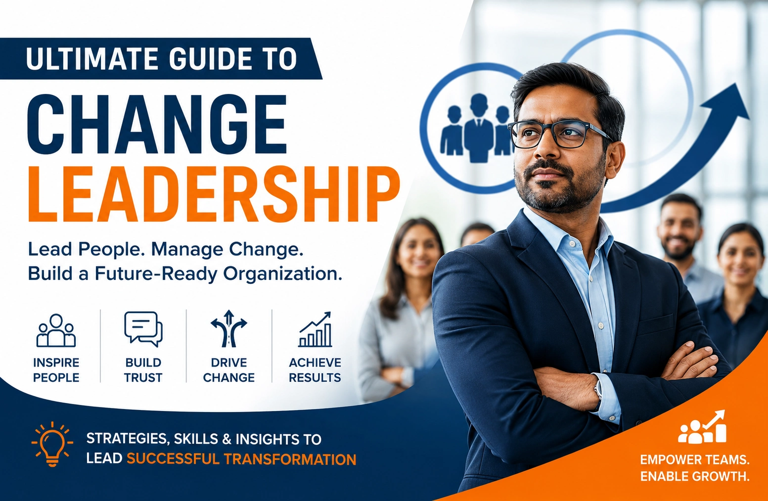 Ultimate Guide to Change Leadership: How Modern Leaders Build Organizations That Adapt, Grow, and Stay Competitive