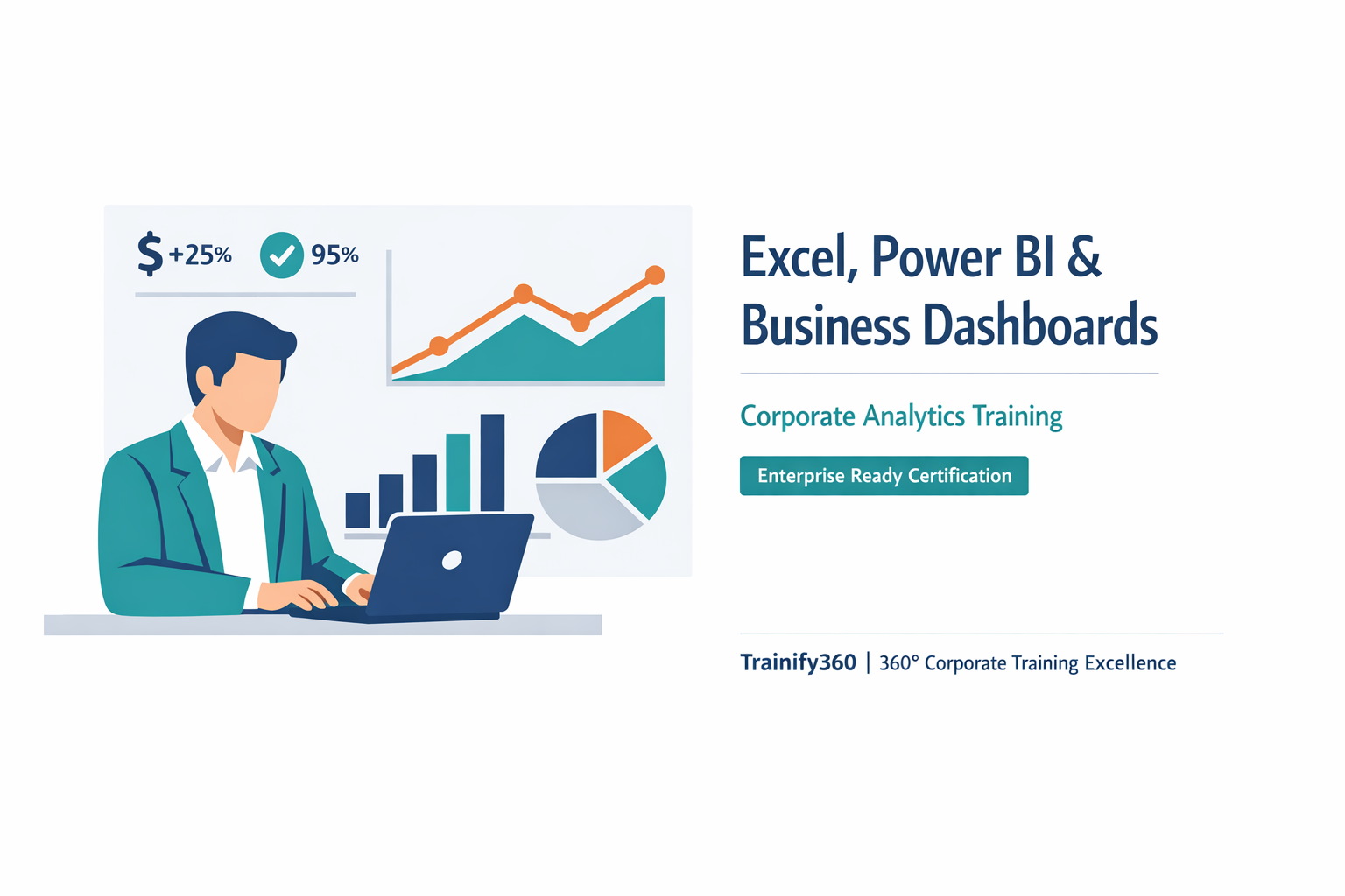 Excel, Power BI & Business Dashboards Training for Corporate Professionals