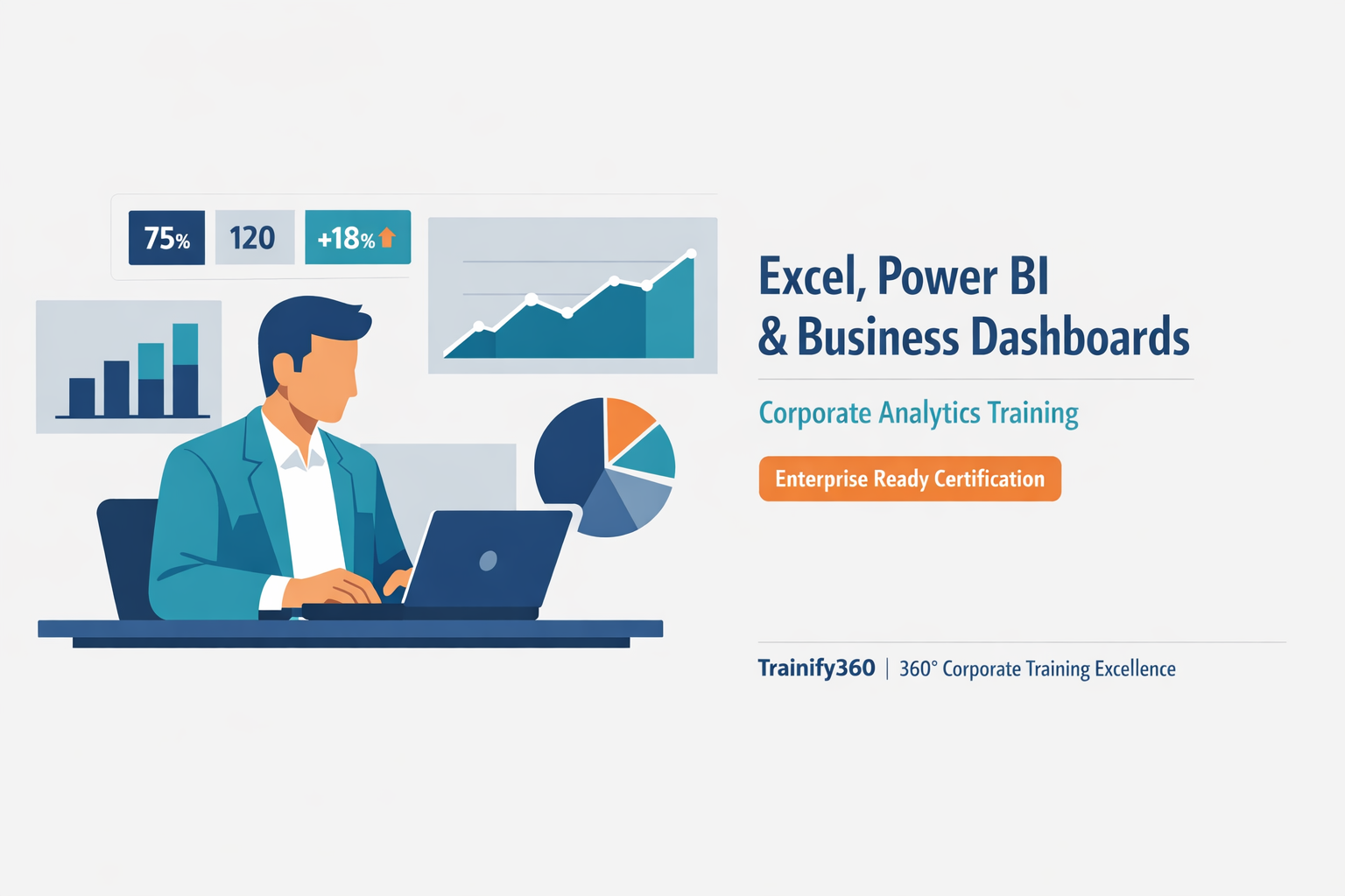Excel, Power BI & Business Dashboards Training for Corporate Professionals
